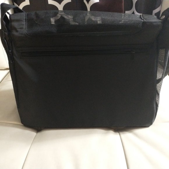 Skull dog carrier skull cat carrier skull pet carrier crossbody bag skulls moons - Picture 4 of 7